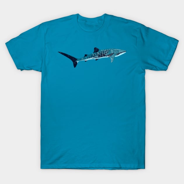 Whale Shark T-Shirt by stargatedalek